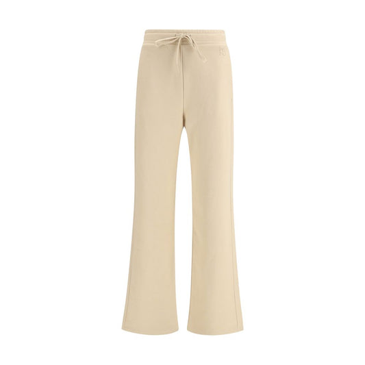 Beige Cotton Joggers (Workout Pants)