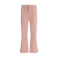 Multicolor Cotton Flared Pants