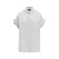 White Cotton Shortsleeve Shirt