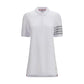 White Cotton Casual Dress