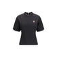 Black Cotton T-Shirt