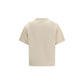 Beige Cotton Sportswear