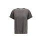 Gray Nylon T-Shirt