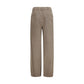Beige Cotton Jeans Denim