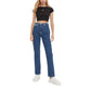 Blue Cotton Skinny Jeans