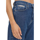 Blue Cotton Skinny Jeans
