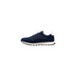 Bicolor Polyester Athletic Sneakers