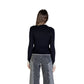 Black Viscose Sweatshirt