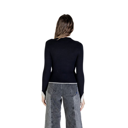 Black Viscose Sweatshirt