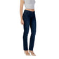 Blue Cotton Skinny Jeans