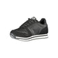 Black Polyurethane Women Sneaker
