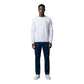 White Cotton Sweatshirt