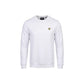 White Cotton Sweatshirt