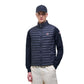 Blue Polyamide Sleeveless Jacket