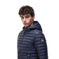 Blue Polyamide Shell Jacket