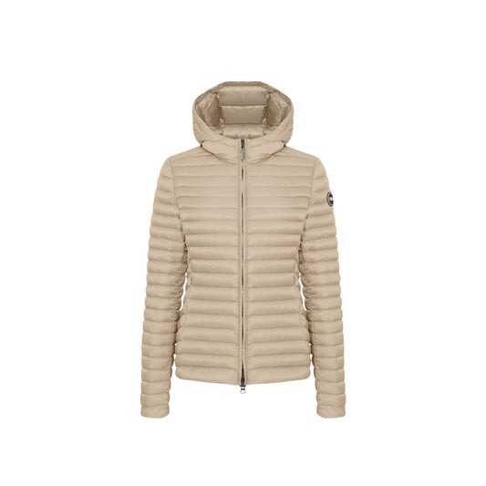 Beige Polyamide Coat