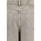 Beige Lyocell Bermuda Shorts