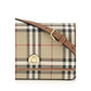 Beige Polyurethane Wallet