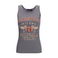Gray Cotton Tank Tops