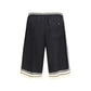 Black Silk Bermuda Shorts