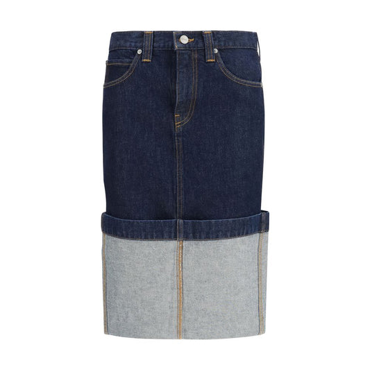 Blue Denim Skirt