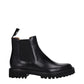 Black Leather Ankle Boots