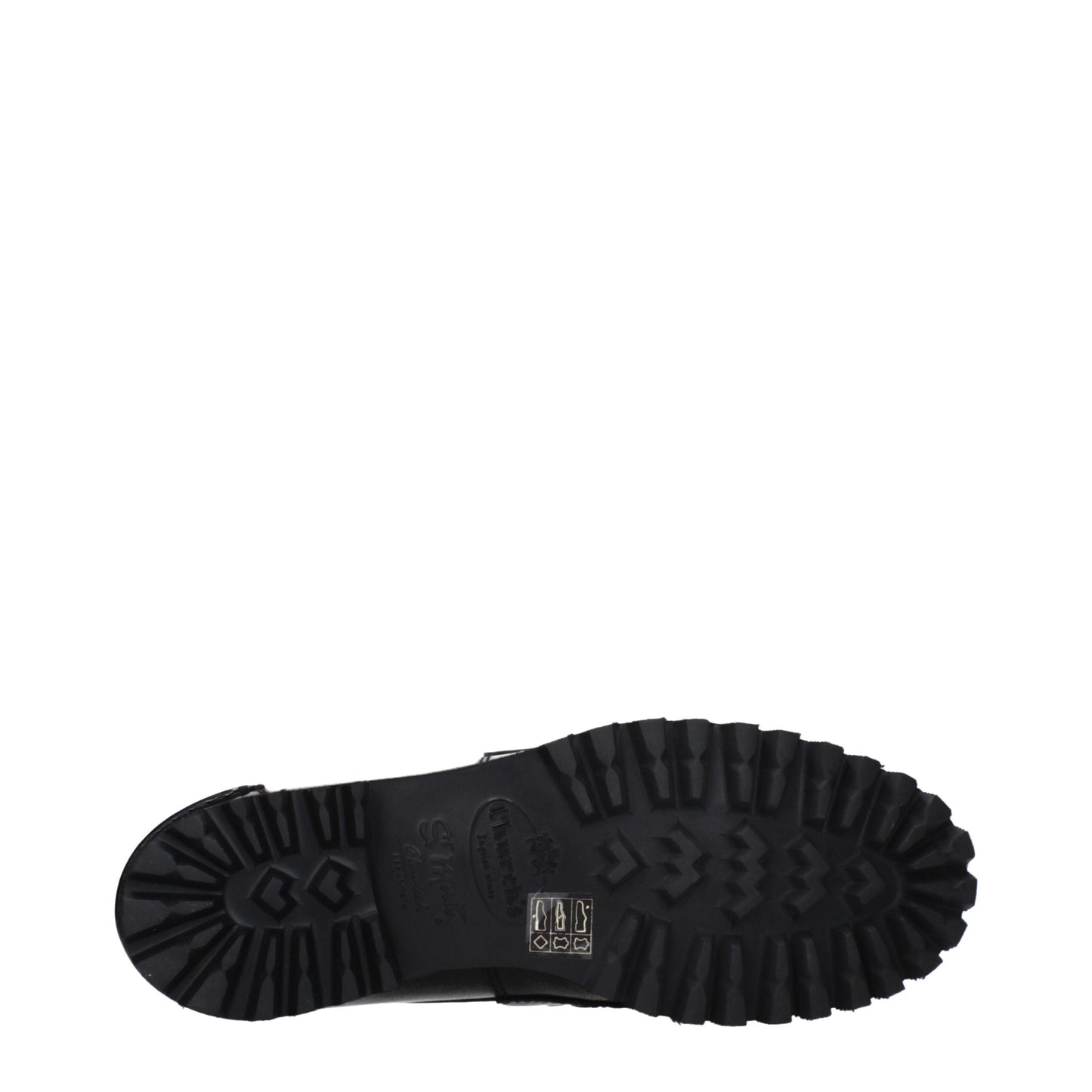 Black Leather Slip-On Loafers