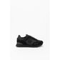 Black Leather Athletic Sneakers