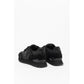 Black Leather Athletic Sneakers