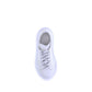 White Calf Leather Bos Taurus Platform Sneakers