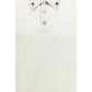 Beige Silk Polo Shirt