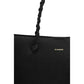 Black Calf Leather Bos Taurus Shoulder Bag