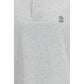 Gray Cotton Polo Shirt