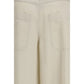 Beige Cotton Pants