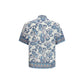 Blue Cotton Pattern Shirt