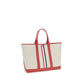 Multicolor Fabric Shoulder Bag