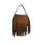 Brown Calf Leather Bos Taurus Shoulder Bag