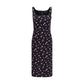 Multicolor Silk Casual Dress