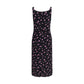 Multicolor Silk Casual Dress