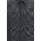 Black Silk Pattern Shirt