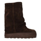Brown Leather Ankle Boots