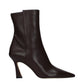 Brown Leather Ankle Boots