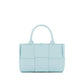 Blue Lamb Leather Tote Bag