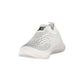 White Polyester Women Sneaker