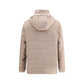 Beige Cashmere Full-Length Jacket