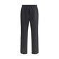 Gray Wool Oves Aries Casual Pants