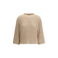Beige Wool Sweatshirt