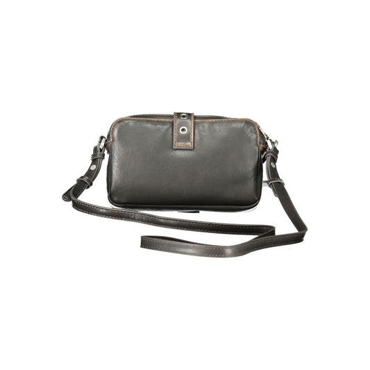 Marrone Polyurethane Women's Handbag
