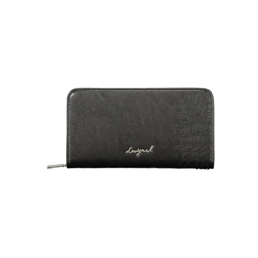 Nero Poliuretano Woman Wallet