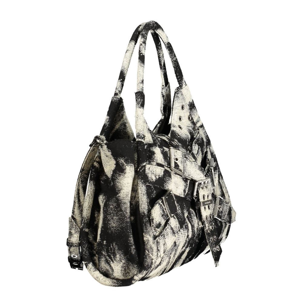 Nero Polyester Women's Handbag